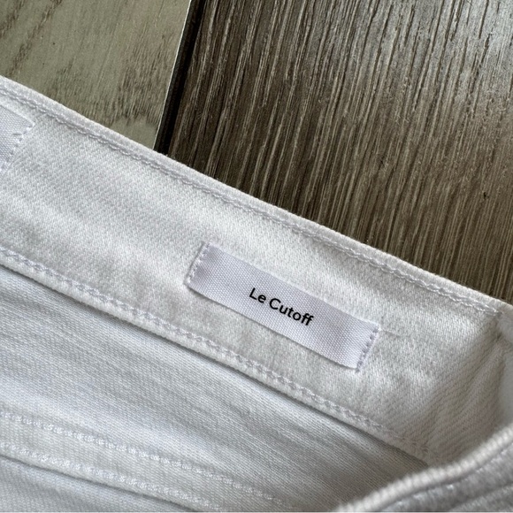 Frame Denim Le Cut Off Cuffed Shorts In Blanc NWT | Size: 23 | - Picture 5 of 11